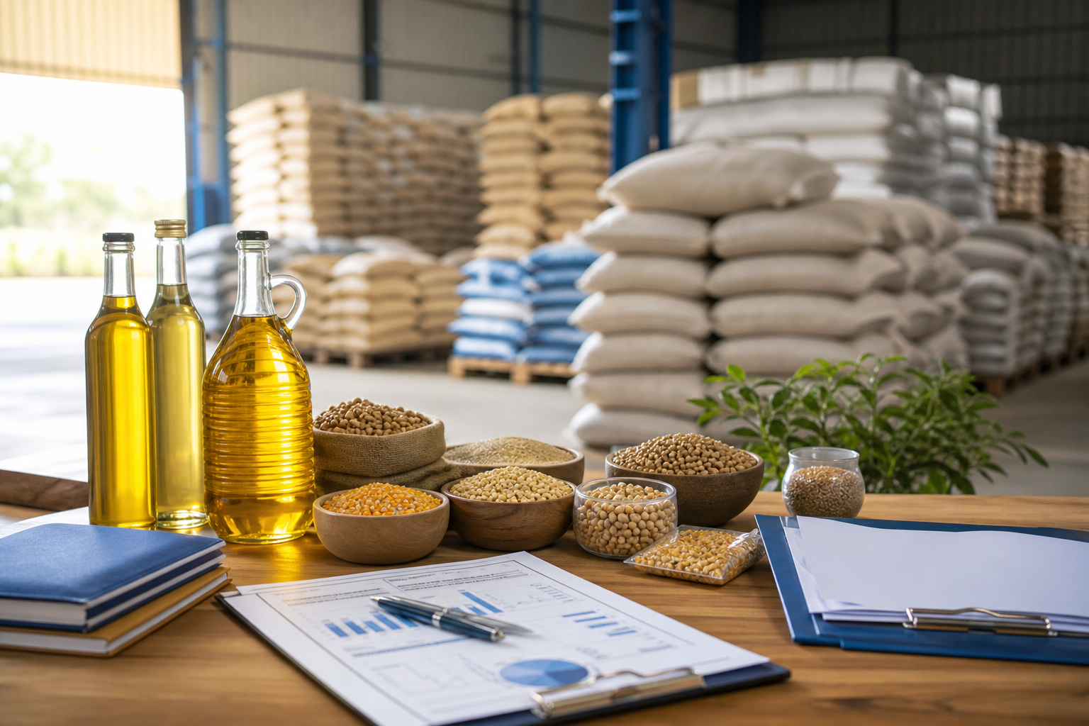 Quality inspection for agro commodities and edible oil samples